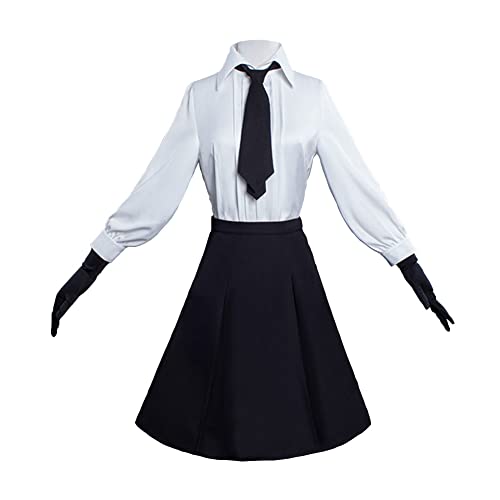 IGHSNZUH Bungo Stray Dogs Cosplay Kostüm Anime Yosano Akiko Cosplay Set Outfit Uniform Halloween Karneval Thema Party(2pcs) von IGHSNZUH