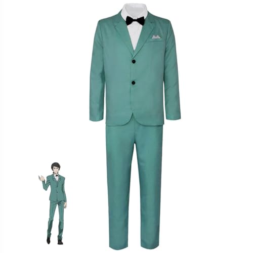 IGHSNZUH Bungo Stray Dogs Cosplay Kostüm Oguri Mushitarou Uniform Outfit Set for Erwachsene Halloween Kostüme Karneval Party Outfit(2pcs) von IGHSNZUH