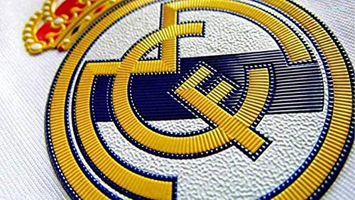 IGHSNZUH DIY Klassisches Holzpuzzle 1000 Teile Real Madrid Football Club Erwachsene Geschenk Dekompressionspuzzle 50X75Cm von IGHSNZUH