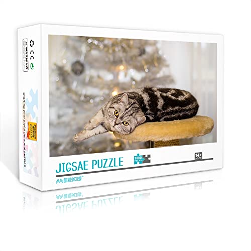 IGHSNZUH Erwachsene Puzzle 1000 Stück Samese Puzzle Puzzle Bildungsspielzeug, Dekompression Familie Spielzeug 75X50 cm Erwachsene Puzzle 1000 Teile/Pc5838/75 * 50 cm von IGHSNZUH