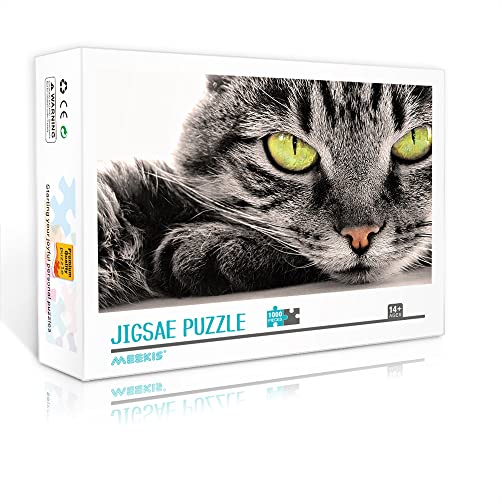 IGHSNZUH Erwachsene Puzzle 1000 Stück Samese Puzzle Puzzle Bildungsspielzeug, Dekompression Familie Spielzeug 75X50 cm Erwachsene Puzzle 1000 Teile/Pc7238/38 * 26 cm von IGHSNZUH