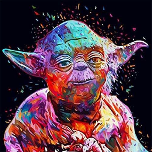 IGHSNZUH Puzzle 1000 Teile, Meister Yoda, Für Kinder Und Erwachsene, Personalisiertes Puzzle-Spaßspiel Aus Holz Zum Zusammenbauen, Heimdekoration, 75 X 50 cm von IGHSNZUH