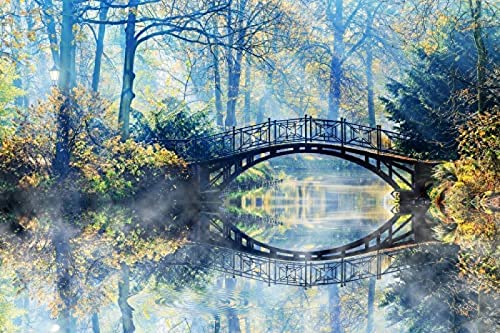 IGHSNZUH Puzzle 1000 Teile Sunshine River Puzzles Impossible Puzzle Für Erwachsene Und Kinder, Perfekt Für Kinder, Lernspiel, Unterhaltungsgeschenk. von IGHSNZUH