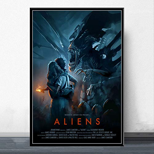 IGHSNZUH Puzzles 1000 Teile Zusammensetzen Bild Alien Movie Series Klassische Horrorfilmkunst Seide Für Erwachsene Kinder Spiele Lernspielzeug von IGHSNZUH