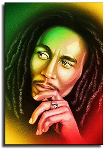 IGHSNZUH Reggae Bob Marley Puzzles 1000 Teile Für Erwachsene, Geschenkbildung, Familienunterhaltung, Fantasy-Spiel, 50 X 75 cm von IGHSNZUH