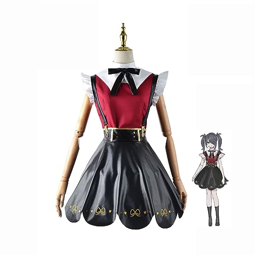 IGHSNZUH Spiel Ame Chan Cosplay Kostüm Mädchen JK Kleid Halloween Outfits Set(2XL) von IGHSNZUH