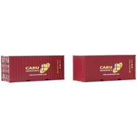 IGRA MODEL 98010024 H0 2-tlg Set Container 20‘ Caru - Low Cube, Ep. VI von IGRA