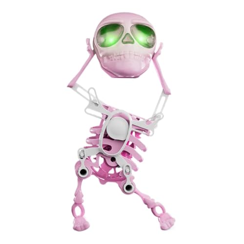 IHEHUA Tanzen mit Lichtern, Spielzeug, lustiges 3D-schwingendes -Spielzeug für Desktop-Dekoration und Stress Spielzeugfiguren Familie (Pink, One Size) von IHEHUA