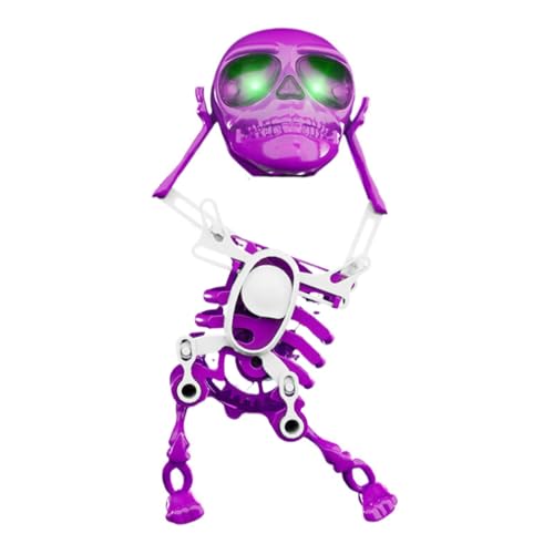 IHEHUA Tanzen mit Lichtern, Spielzeug, lustiges 3D-schwingendes -Spielzeug für Desktop-Dekoration und Stress Spielzeugfiguren Familie (Purple, One Size) von IHEHUA