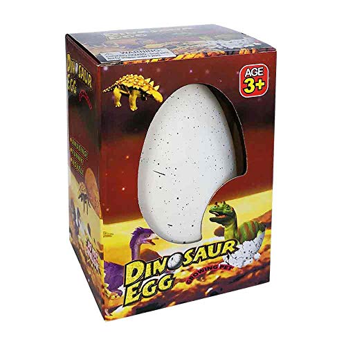 IID LTEX23B - Magisches Dinosaurier Ei mit wachsendem Dino im Inneren, ca. 12 cm groß, Dino schlüpft nach ca. 72 Stunden, als Geschenk, Give-Away, für Mottopartys und für Fans und Liebhaber von IID