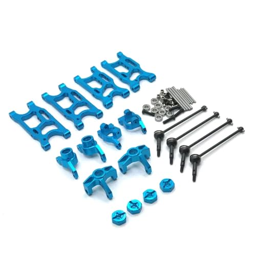 IJOSADON 1/14 kompatible Ersatzteile Kompatibel mit 144010 144001 02 124017 16 18 19 RC Car(Blue) von IJOSADON