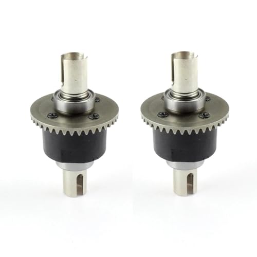 IJOSADON 2 Stück Metall Differential Diff kompatibel mit 104001 1/10 RC Auto Upgrade Ersatzteile Zubehör von IJOSADON