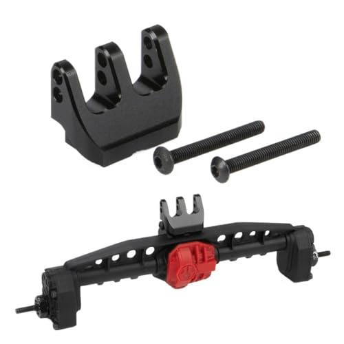 IJOSADON Aluminium AR45 Portalachse hinten Oberlenker-Riser-Halterung Kompatibel mit 1/10 RC Crawler mit verbesserter Anti-Squat-Einstellungskompatibilität von IJOSADON