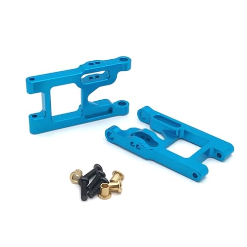 IJOSADON Aluminium-Vorderradaufhängungsarm-Set Kompatibel mit RC-Cars, kompatibel mit 12428 FY03, inklusive Schrauben(Blue) von IJOSADON