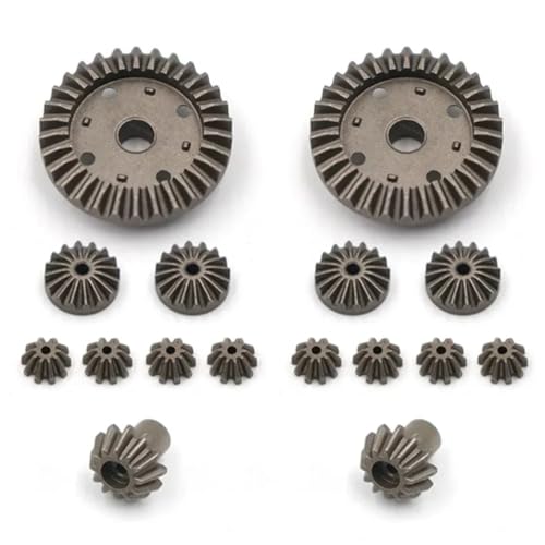 IJOSADON Kompatibles Metall-Differentialgetriebe-Upgrade Kompatibel mit 1/12 1/14 RC-Cars-Teilemodelle 12428 12423 12429 124017 124018 124016 124019 144001 144010 von IJOSADON