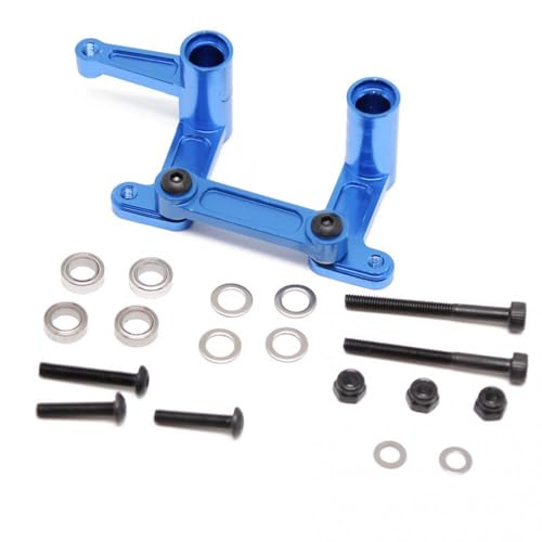 IJOSADON Metall-Drag-Link und Lenkhebel-Upgrade-Kit Kompatibel mit 2WD VXL Drag-kompatible Modelle im Maßstab 1:10 RC Auto Zubehör(Blue) von FYUtWh