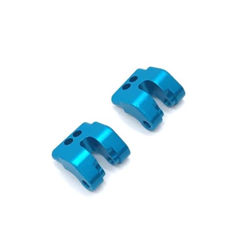 IJOSADON Metall-Upgrade-Frontstoßdämpferhalterung, kompatibel mit 1/12 RC-Autoteilen 124016 124018 RC Auto Zubehör(Sky Blue) von IJOSADON