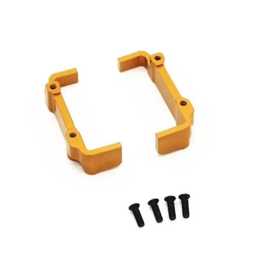 IJOSADON Metall-Upgrade-Halter kompatibel mit 144010 144001 144002 124016 124017 124018 124019 RC-Autoteile RC Auto Zubehör(GOLDEN) von IJOSADON