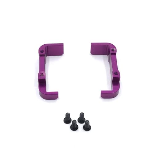 IJOSADON Metall-Upgrade-Nachrüsthalter, kompatibel mit verschiedenen RC-Car-Modellen 144010 144001 144002 124016 124017 124018 124019(Purple) von IJOSADON