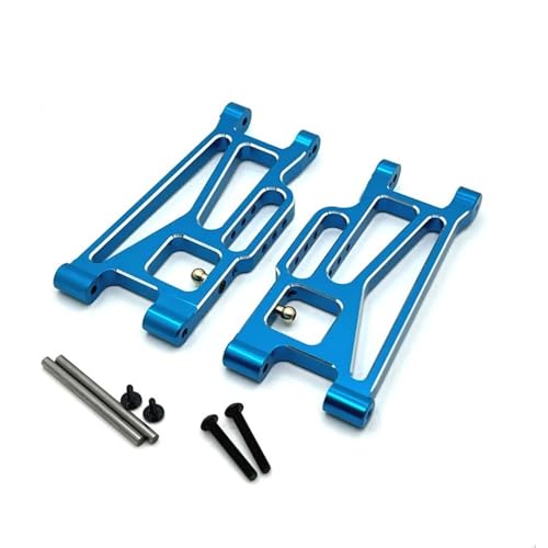 IJOSADON Metallmodifizierte Schwinge, kompatibel mit 1/10 RC-Autoteilen Modell 10208 RC Auto Zubehör(Sky Blue) von IJOSADON