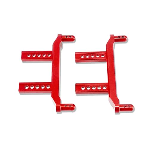 IJOSADON Universal Metall Vordere Und Hintere Körper Säulen Kompatibel mit SCY1 16101 16102 16103 16101PRO 16102PRO 16103PR0 Geschwindigkeit RC Auto Upgrade(RED) von IJOSADON