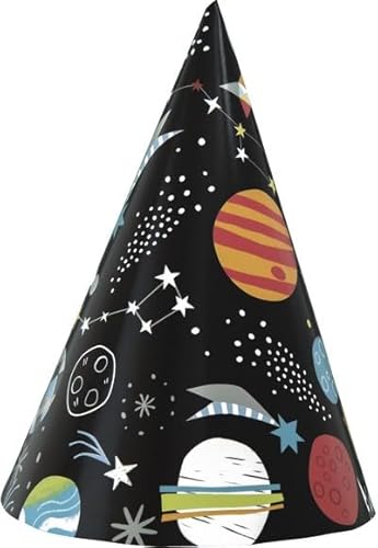 Outer Space Papier Kegel Hut von ILS I LOVE SHOPPING