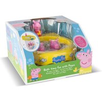 IMC TOYS 360112PP1 Peppa Pig Badenetz mit Figuren von IMC TOYS