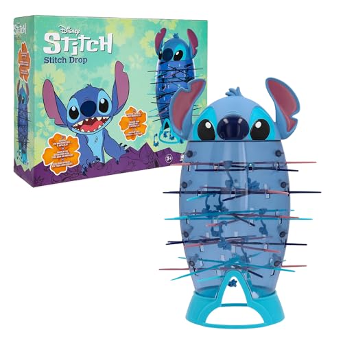 IMC Toys Disney Stitch Drop Spiel, buntes Stapelspielzeug von IMC Toys