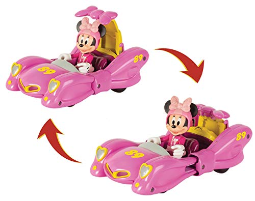 Mickey Mouse - Minnie Spielzeugfahrzeug, umsetzbar, Mehrfarbig (IMC Toys 184237) von IMC Toys