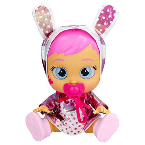 CRY BABIES Stars Coney - Interactive Puppe, die echte Tränen weint mit ausziehbarem Outfit!-Geschenk Spielzeug für Kinder ab 18 Monaten von Cry Babies Magic Tears