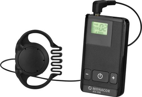 Monacor ATS-20R Headset Mikrofon-Empfänger Übertragungsart (Details):Funk Funk von Monacor