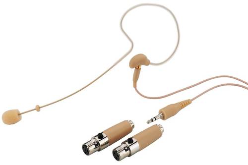 IMG STAGELINE HSE-70A/SK Headset Sprach-Mikrofon Übertragungsart (Details):Kabelgebunden Mini-XLR K von IMG STAGELINE
