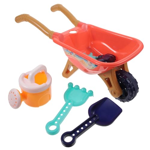 IMIKEYA 1 Satz 6 Stück Strandspielzeug Kinderwagen Wasserbälle Sandspielzeug Schleifen Den Strand Für Den Strand Strandkinder Wasserball Kinderspielzeug Orange Plastik von IMIKEYA