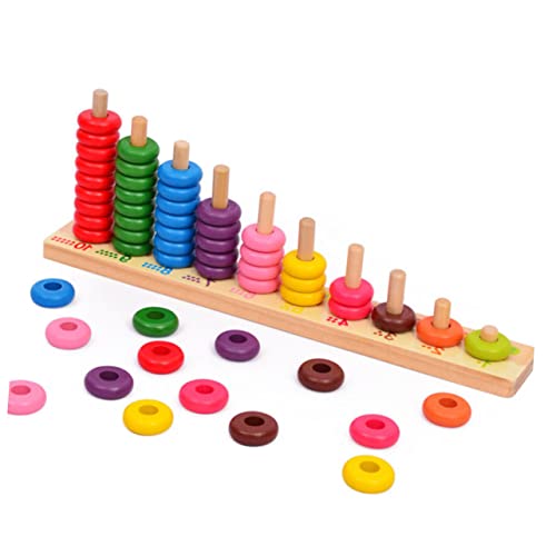 IMIKEYA Großes Holz-mathematikspielzeug Für Junge Mädchen Pädagogisches Lernspielzeug Für Frühe Bildung Montessori-bausteine Für Addition Und Subtraktion Interaktive Spielzeuge Für IMIKEYA Großes Holz-mathematikspielzeug Für Junge Mädchen Pädagogisches Lernspielzeug Für Frühe Bildung Montessori-bausteine Für Addition Und Subtraktion Interaktive Spielzeuge Für von IMIKEYA
