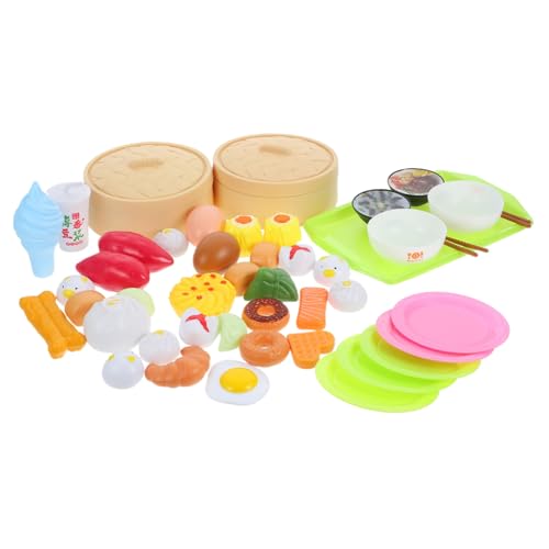 IMIKEYA 1 Satz Küchenspielzeug für Kitchen Toys for küche küche für Frühstücksspielzeug vorgeben kognitives für Plastik von IMIKEYA