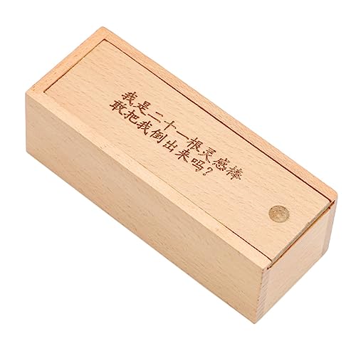 IMIKEYA Spielzeug Satz Für Kinder Und Erwachsene Holz Iq Puzzle Geistiges Entsperrspielzeug Für Logisches Denken Kompaktes Lernspielzeug Gehirntraining Und IMIKEYA Spielzeug Satz Für Kinder Und Erwachsene Holz Iq Puzzle Geistiges Entsperrspielzeug Für Logisches Denken Kompaktes Lernspielzeug Gehirntraining Und von IMIKEYA