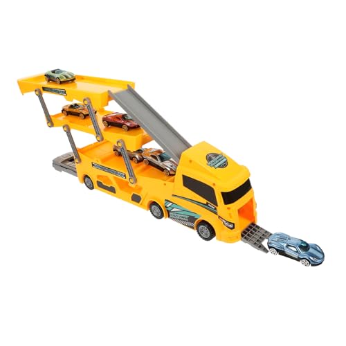 IMIKEYA 1 Set Zusammenklappbarer Kleiner LKW Für Kinder, Schiebe-LKW-Spielzeug, Transformation, Transportfahrzeug-Modell, Spielzeug von IMIKEYA