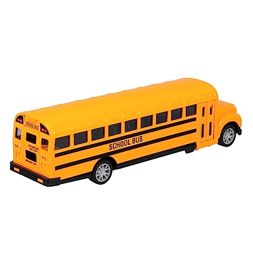 IMIKEYA 1 Stück Schulbus Spielzeugauto Bus für Schulbus für Kleinkinder Miniatur Figur spielzeuge Autodüfte Spielzeugauto zurückziehen zum Zurückziehen von IMIKEYA