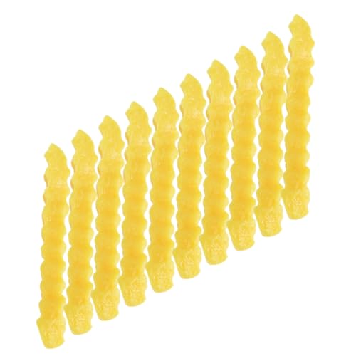 IMIKEYA 12pcs Simulation Pommes Frites Prop Gefälschte Lebensmittel Spielzeug Künstliche Lebensmittel Pommes Frites Dekorationen von IMIKEYA