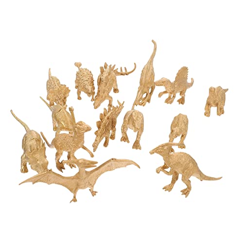 IMIKEYA 14Stücke Teiliges Dinosaurier Modell Dekorative Dinosaurier Figuren Für Desktop Verzierung Für Dinosaurier Fans von IMIKEYA