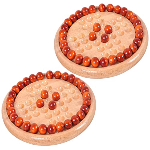 IMIKEYA 2 Sätze Holz Schachspiel Klassisches Brettspiel für Erwachsene Fördert Gedächtnis Kreativität für Freizeit Reisen und Familienunterhaltung IMIKEYA 2 Sätze Holz Schachspiel Klassisches Brettspiel für Erwachsene Fördert Gedächtnis Kreativität für Freizeit Reisen und Familienunterhaltung von IMIKEYA