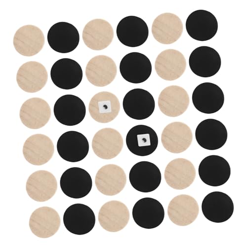 IMIKEYA 30stücke Teiliges Schach Und Damefiguren Aus Holz Robuste Brettspiel-zubehörteile Für Unterhaltsame Spieleabende Für Reisen Und Familie IMIKEYA 30stücke Teiliges Schach Und Damefiguren Aus Holz Robuste Brettspiel-zubehörteile Für Unterhaltsame Spieleabende Für Reisen Und Familie von IMIKEYA