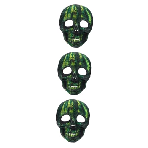 IMIKEYA 3St Halloween-Maske grusel maske gruselige maske halloween Halloween-Attacken Fantasie Maske Vollkopfmaske menschliches Skelett -Requisite Party-Performance-Masken Eva von IMIKEYA