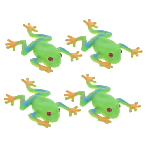 IMIKEYA 4 Stück Vent Frosch Zappelspielzeug Für Partys Frosch Quetschspielzeug Froschförmiges Für Partys Dehnbares Cartoon Quetschspielzeug Zappelspielzeug Massenspielzeug Für von IMIKEYA