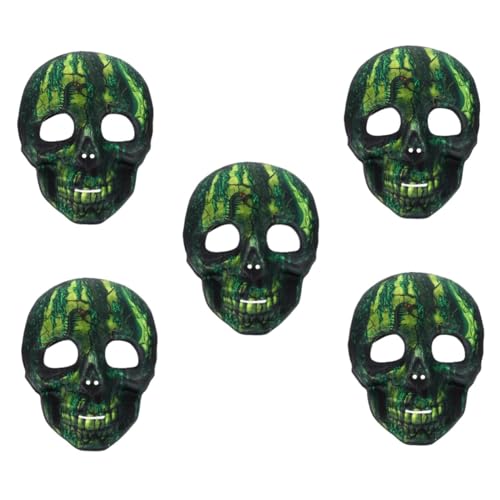 IMIKEYA 5St Halloween-Maske grusel maske gruselige maske Halloween Zubehör Halloween Gruselmaske Halloween-Partymaske schreckliche Maske Party-Performance-Masken Maske für Karneval von IMIKEYA