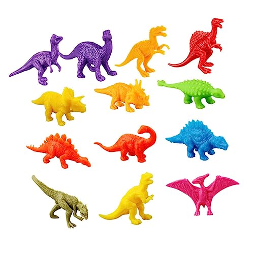 IMIKEYA 65Stücke Teiliges Dinosaurier Spielzeugset Für Realistische Dinosaurierfiguren Für Kleinkinder Lernspielzeug Für Kreative Fantasie Und Kognitive Entwicklung von IMIKEYA