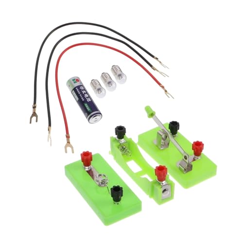 IMIKEYA Einfacher Elektrischer Lampenhalter Schraubsockel Physik Experimentierset für Grundschule Stromkreis Lernspielzeug zur Elektrizitätslehre und Praktischen Schulprojekten IMIKEYA Einfacher Elektrischer Lampenhalter Schraubsockel Physik Experimentierset für Grundschule Stromkreis Lernspielzeug zur Elektrizitätslehre und Praktischen Schulprojekten von IMIKEYA