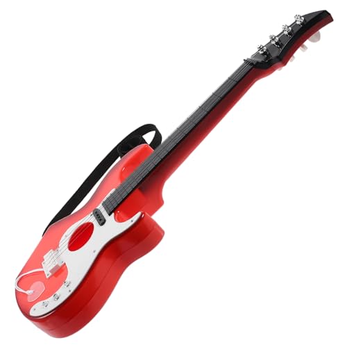 IMIKEYA Gitarrenspielzeug, Saiten, Gitarreninstrument, Spielzeug, Frühe Musik, Pädagogisches Instrument, Spielzeug von IMIKEYA