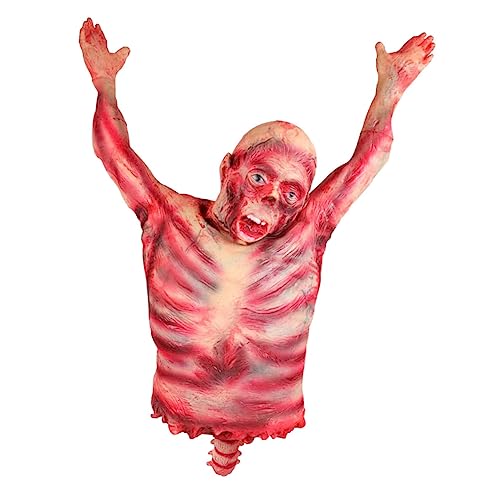 IMIKEYA Hängende Gruselige Torso Dekoration für Halloween Beängstigende Leiche ohne Realistische Requisite für Spukhäuser Halloween Partys Innen und Außendekoration IMIKEYA Hängende Gruselige Torso Dekoration für Halloween Beängstigende Leiche ohne Realistische Requisite für Spukhäuser Halloween Partys Innen und Außendekoration von IMIKEYA