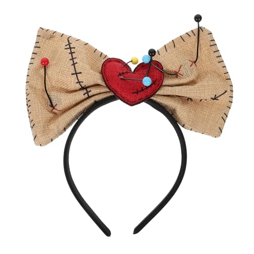 IMIKEYA Halloween-Bowknot Dekoratives Stirnband Schleife Haarband Haarband Haarspange Für Cosplay von IMIKEYA